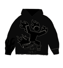 Load image into Gallery viewer, BLACK INFLUENTIAL ATHLETE SWEATSUIT
