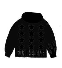 Load image into Gallery viewer, BLACK INFLUENTIAL ATHLETE SWEATSUIT
