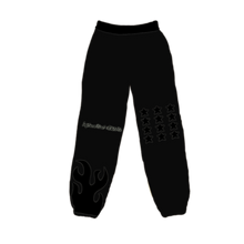 Load image into Gallery viewer, BLACK INFLUENTIAL ATHLETE SWEATSUIT
