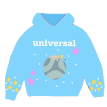 Load image into Gallery viewer, BLUE ‘OUT OF THIS WORLD’ SWEATSUIT
