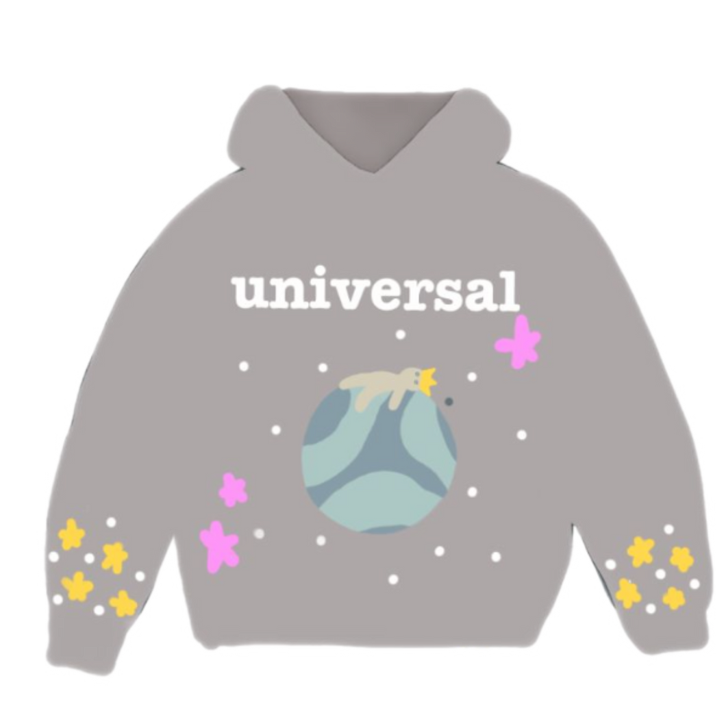 GRAY ‘OUT OF THIS WORLD’ SWEATSUIT