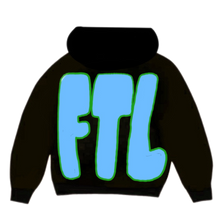 Load image into Gallery viewer, BLACK &#39;SPECTRUM&#39; HOODIE
