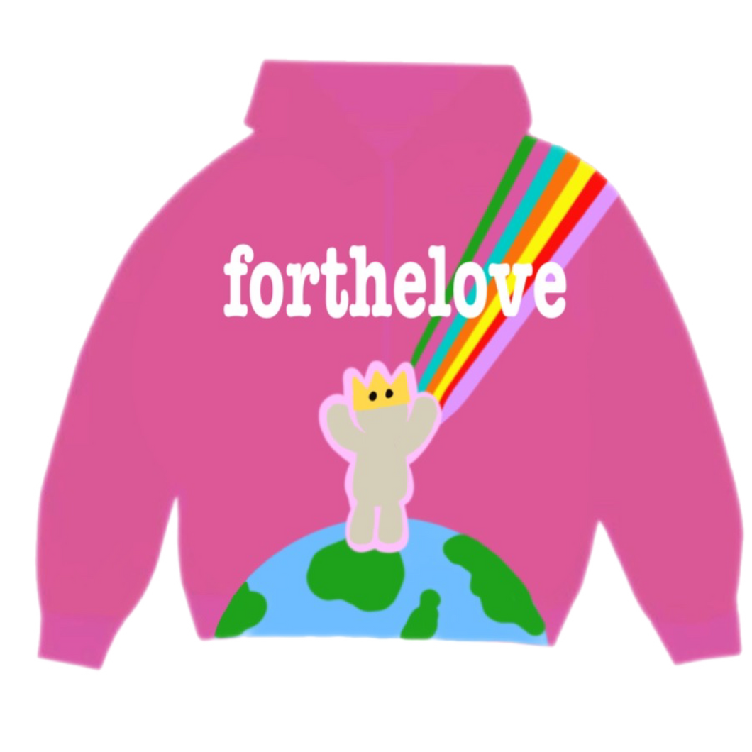 PINK 'SPECTRUM' HOODIE