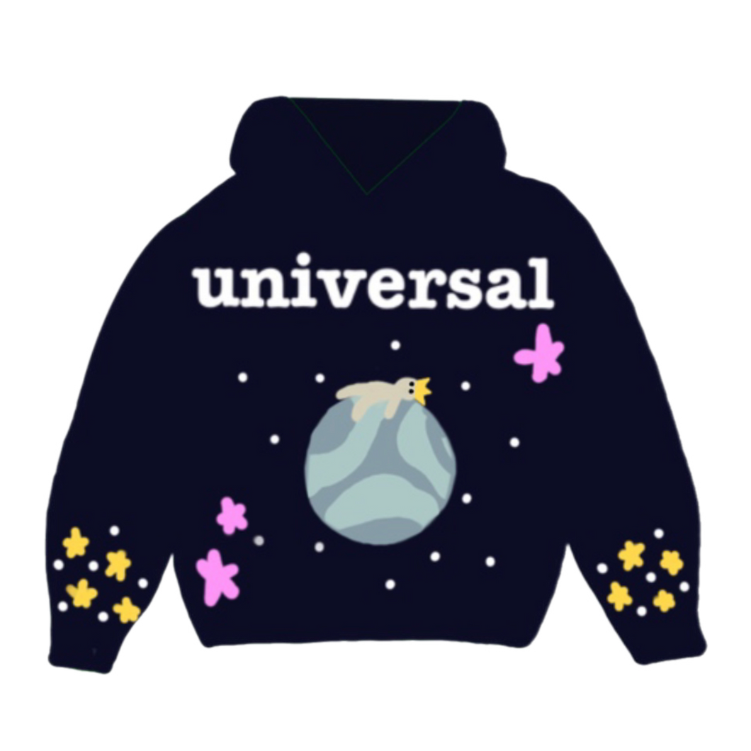 NAVY BLUE 'OUT OF THIS WORLD' SWEATSUIT