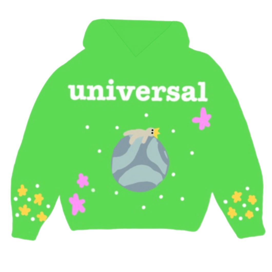 LIME GREEN 'OUT OF THIS WORLD' SWEATSUIT