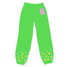 Load image into Gallery viewer, LIME GREEN &#39;OUT OF THIS WORLD&#39; SWEATSUIT
