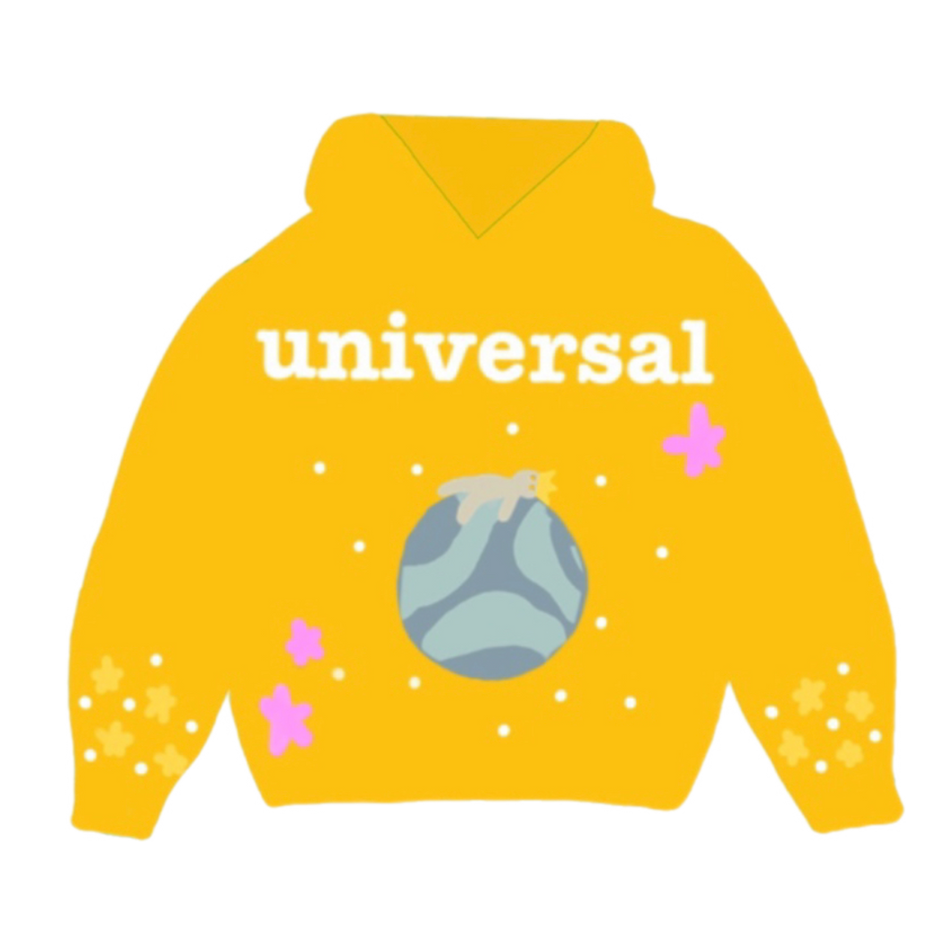 YELLOW 'OUT OF THIS WORLD' SWEATSUIT
