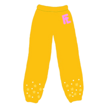 Load image into Gallery viewer, YELLOW &#39;OUT OF THIS WORLD&#39; SWEATSUIT
