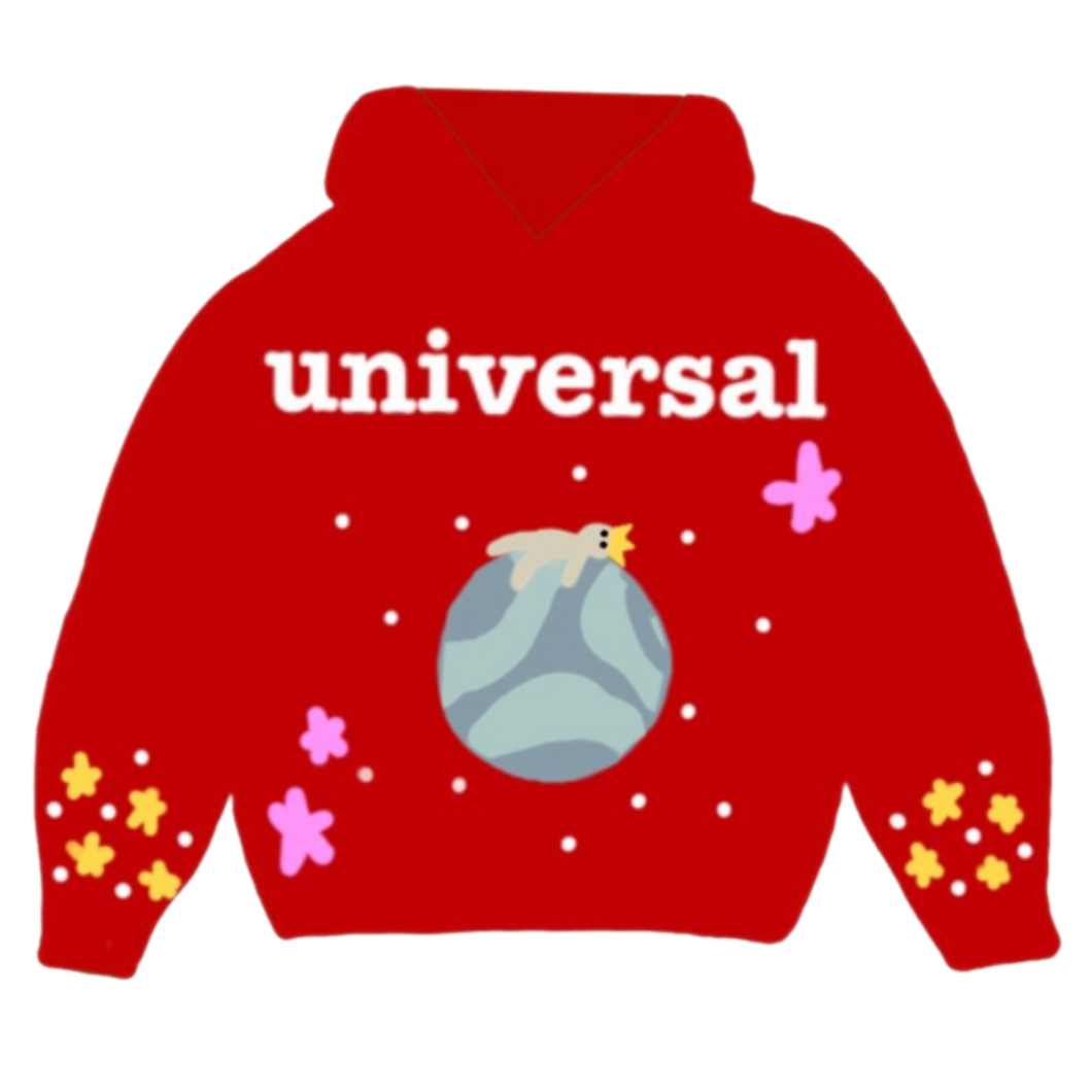 RED 'OUT OF THIS WORLD' SWEATSUIT